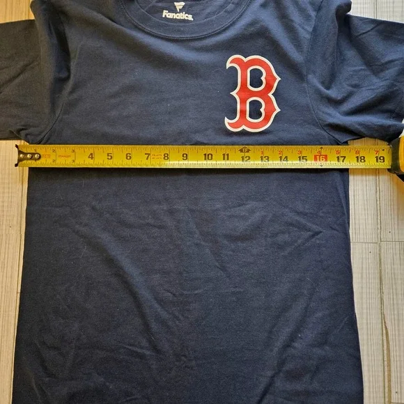 Fanatics Boston Red Sox MLB Navy Blue Graphic T-Shirt Mens Small NWT - Picture 5 of 6